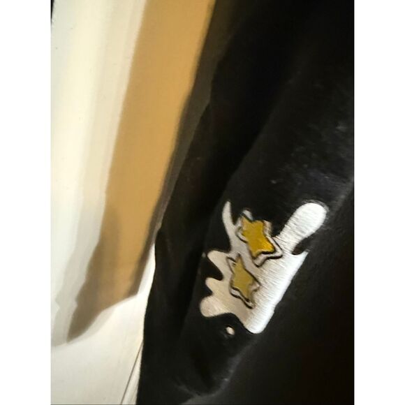 Slam Goods Unisex Bucket For Breakfast Graphic Pullover Hoodie Black Small - Picture 9 of 9